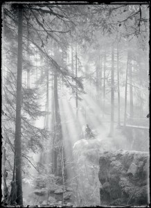 "Au saut des Cuves, près de Gérardmer", Vosges, 20 janvier 1916 © ECPAD / Pierre Machard