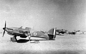 Les avions du groupe Alsace en Libye en 1942 © musée de l’ordre de la Libération / DR