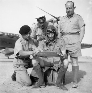 L’escadrille française de chasse n° 1 en Libye © musée de l’ordre de la Libération / DR