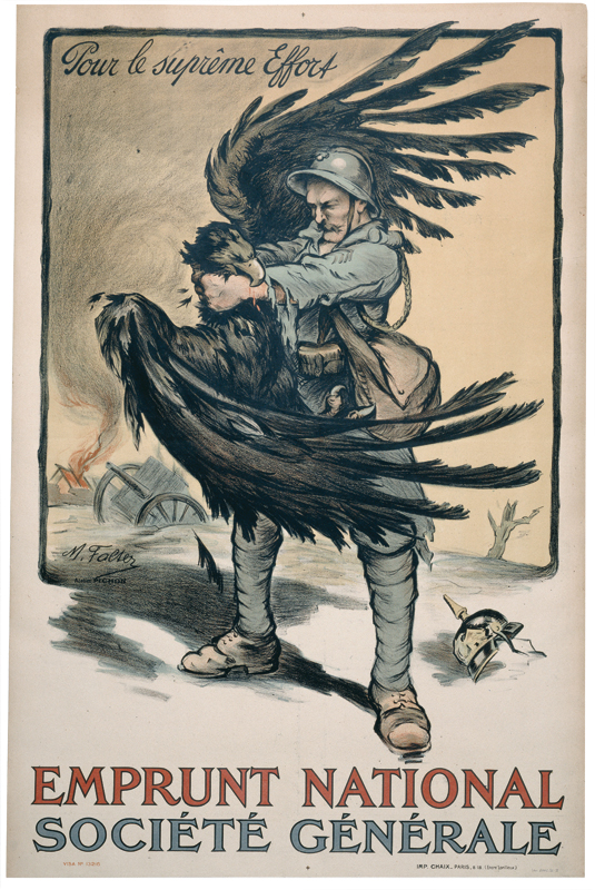 CPA satirique illustrée L'Aigle Vaincu Gilbert Guerre 55083 